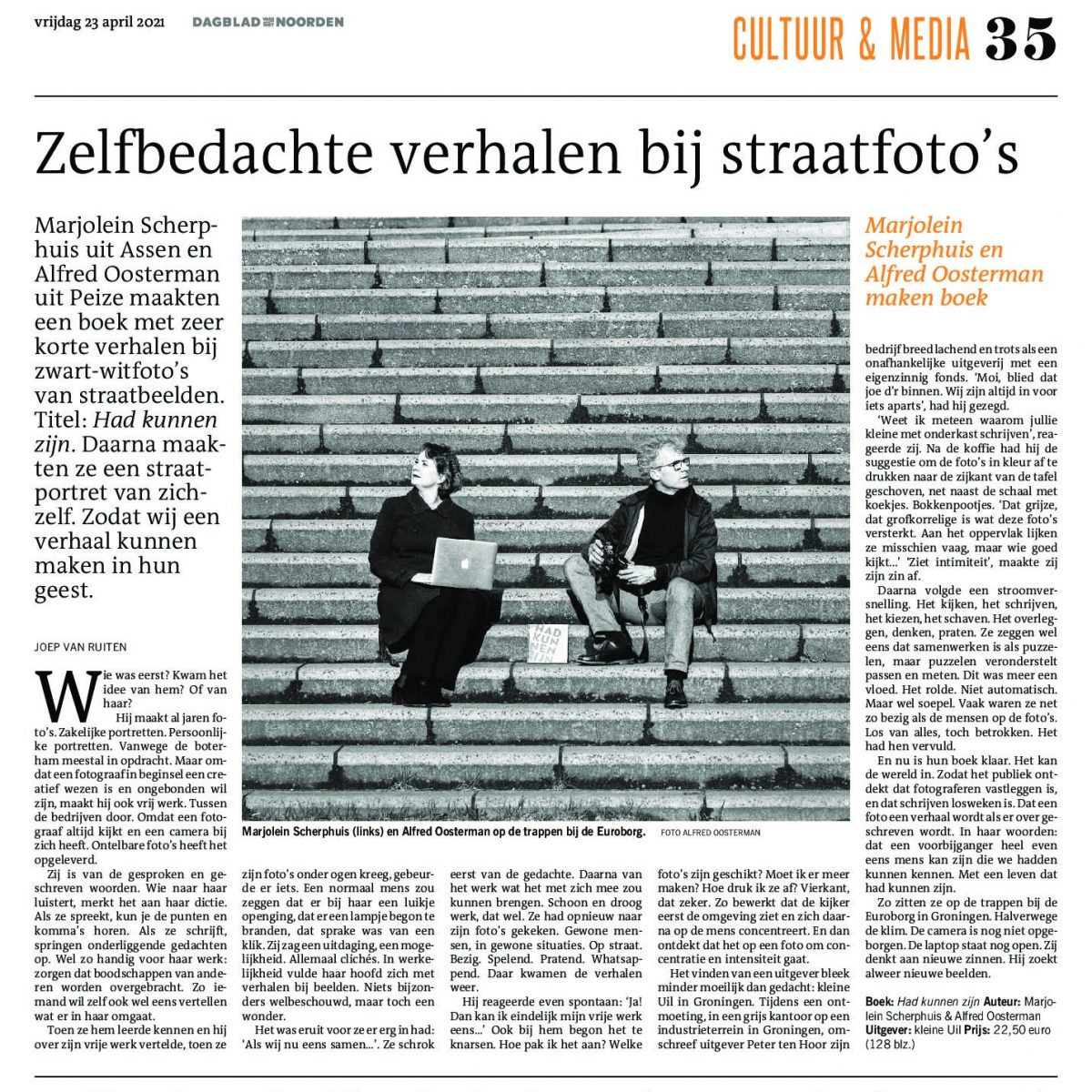 In het Dagblad van het Noorden