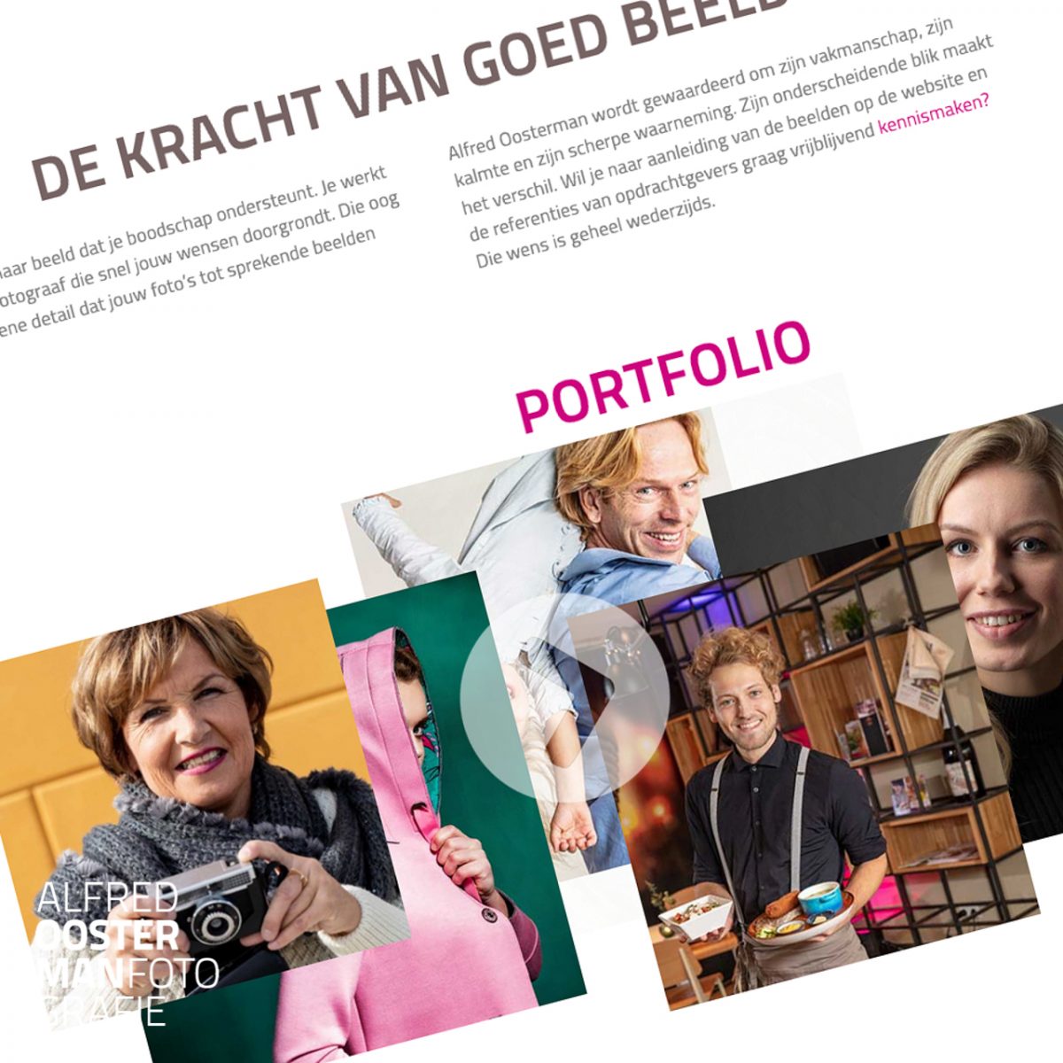 Vernieuwde website.
