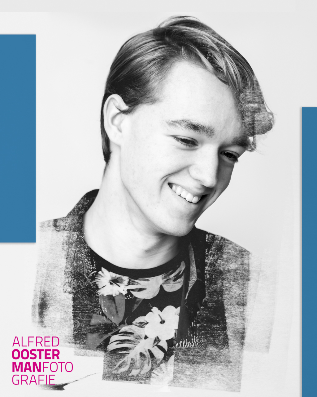 Een portret waar je naar blijft kijken. Met een zekere onregelmatigheid vraag ik mijn zoon Anne of ik weer eens wat foto’s van hem mag maken. Meestal vind hij dat prima. Een tijdje terug maakte ik deze foto. Gewoon om weer een paar actuele foto’s van hem te hebben. Hij verandert zo snel, en tijdens de afgelopen periode waar alle dagen en weken op elkaar gingen lijken vanwege Covid was het er even bij-in geschoten. Met het beeld ben ik nog wat gaan expirimenteren met druktechnieken. Geen extreme dingen maar wel de grenzen weer wat opzoeken. Hier ga ik nog wel een vervolg op maken. Heb je ook zin in een leuk portret? Je bent welkom!